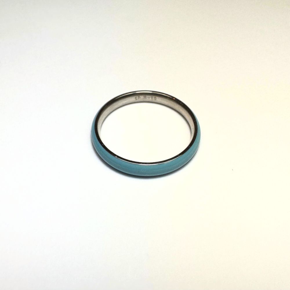 Sploted Colour Enamel Rings