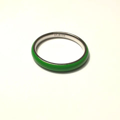Sploted Colour Enamel Rings
